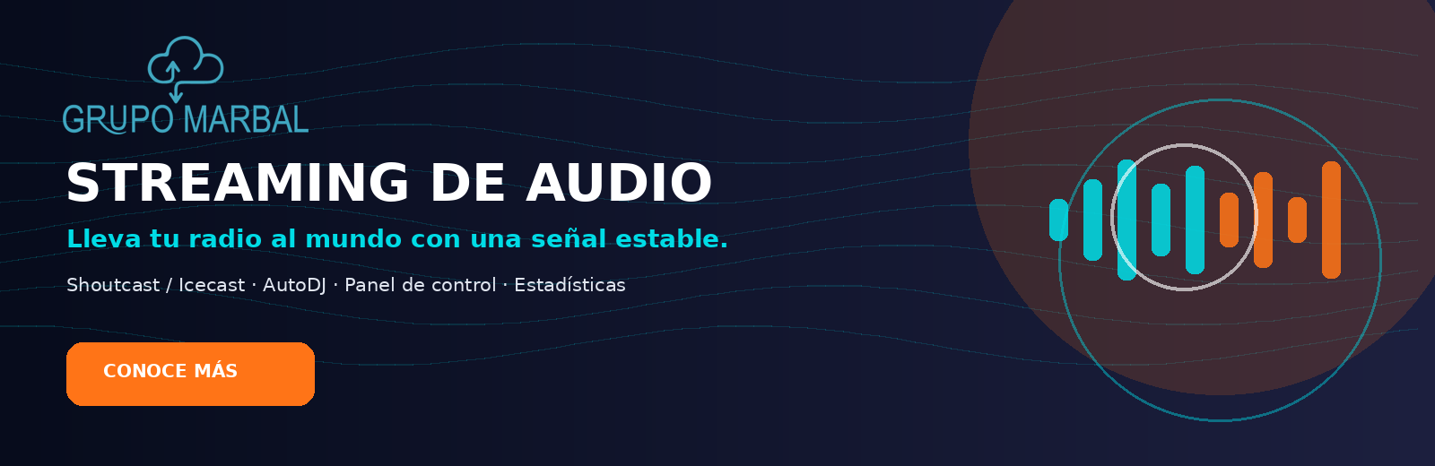 Streaming de audio de GRUPO MarBal